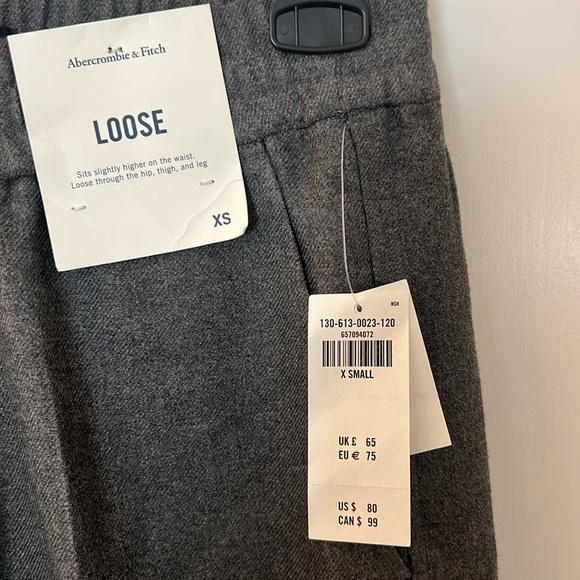 Abercrombie loose fit pants, size xs - Picture 2 of 2